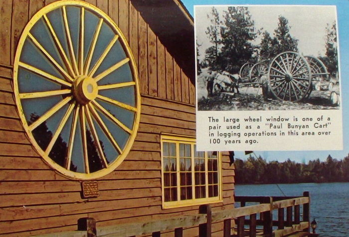 Double JJ Resort (Jack and Jill Ranch) - Old Postcard View (newer photo)